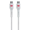USB-C to USB-C Braided Cable - White 1.2m