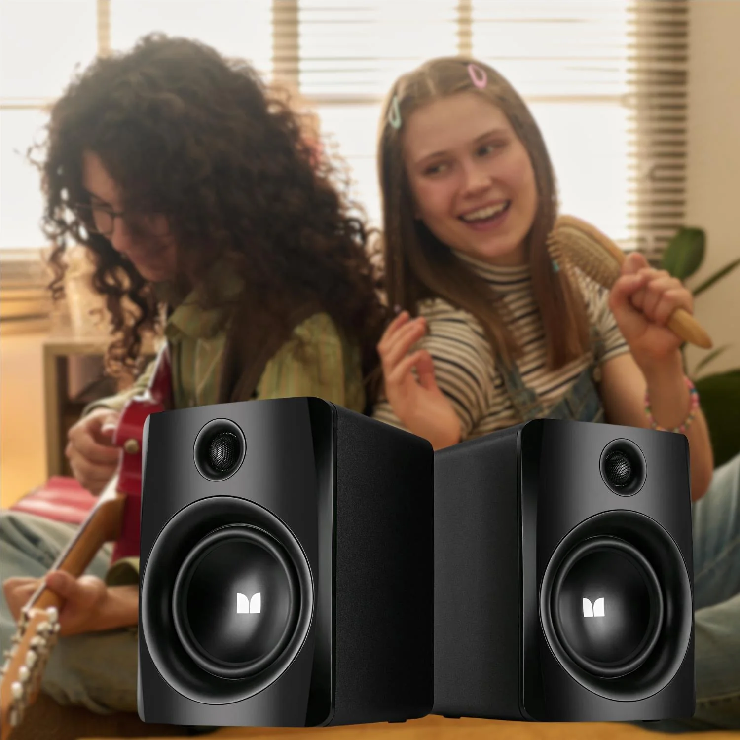 Monster 6.5" Large Aluminum Bookshelf Speaker - Image 5