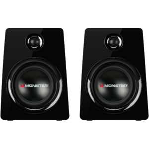 Premium Active Bookshelf Speakers with Bluetooth