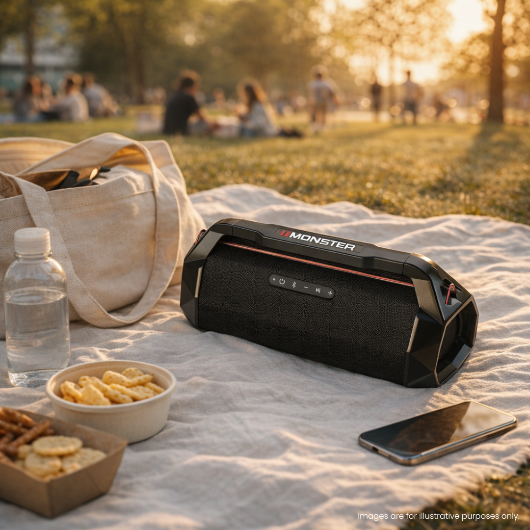 Monster Boombox Portable Bluetooth Speaker - Image 8